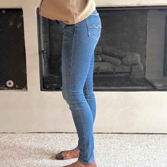 7 For All Mankind Gwenevere Skinny Jeans 27 - Picture 2 of 6